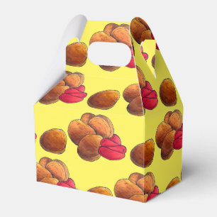 Chicken Nuggets mit Ketchup Junk Food Feinschmecke Geschenkschachtel