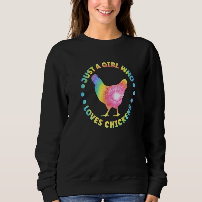 Chicken Outfit for Chicken Hen Lovers Apparel Wome Sweatshirt (Vorderseite)