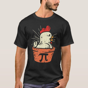 Chicken Pot Pi Day Pie Math Geek T-Shirt