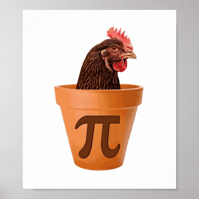 Chicken Pot Pi (und das ist mir egal) Poster (Vorne)