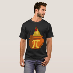 Chicken Pot Pie Funny Science Mathematik T-Shirt