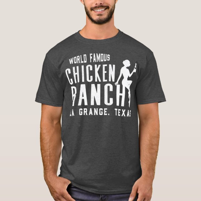 Chicken Ranch La Grange Texas T-Shirt (Vorderseite)