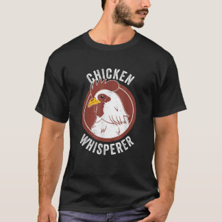 Chicken Whisperer Funny Farms Chicken Lover Poul T-Shirt