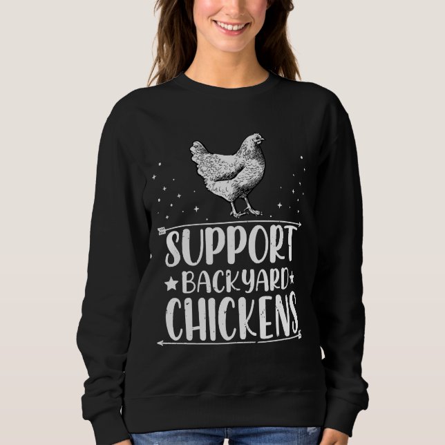 Chicken Whisperer Poultry Chicken   Sweatshirt (Vorderseite)