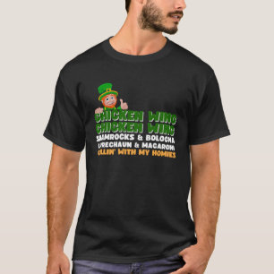 Chicken Wing Chicken Wing Lied Hot Dog Bologna St T-Shirt