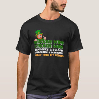 Chicken Wing Chicken Wing Lied Hot Dog Bologna St T-Shirt