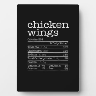 Chicken Wings Nutrition Facts Erntedank Christm Fotoplatte