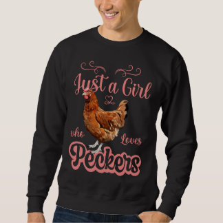 Chicken Womens J Sweatshirt