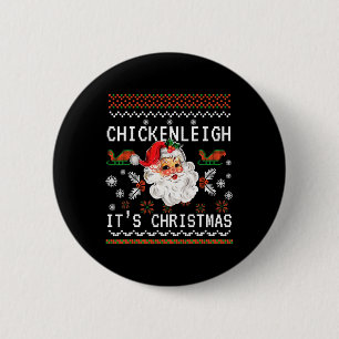 Chickenleigh Weihnachten Weihnachten Weihnachten 1 Button