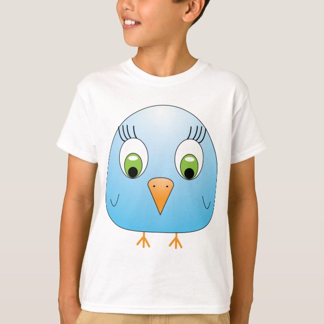 chickie B hellblau T-Shirt (Vorderseite)