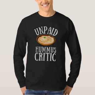 Chickpeas Hummus Tahini Falafel Pita und Vegetaria T-Shirt