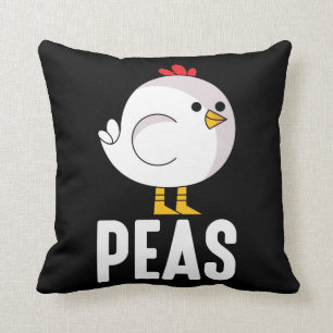 Chickpeas Veganes Niedliches Hühnerbaby Kissen