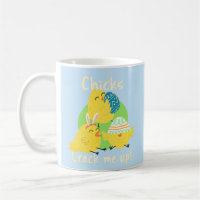 Chicks Crack Me Up! Ostern Klassiker Tasse