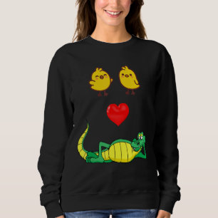 Chicks Dig Alligators Sweatshirt