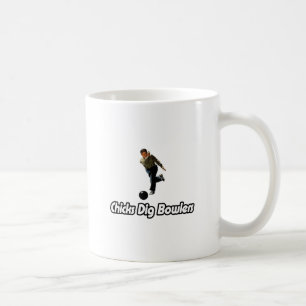 Chicks Dig Bowlers Kaffeetasse