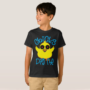 Chicks Dig Me Funny Oster T-Shirt