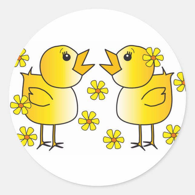Chicks Sticker (Vorderseite)