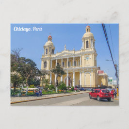Chiclayo, Lambayeque, Peru Postkarte