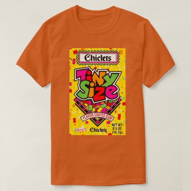 Chiclets mit kleinem Geschmack, beschichtet  T-Shirt (Design vorne)