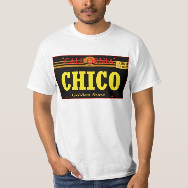 Chico, Ca — T-shirt (Devant)