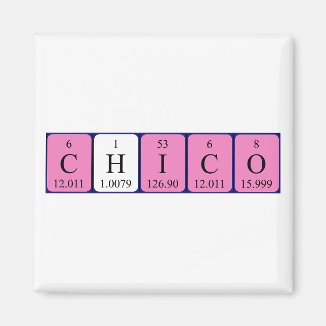 Chico Periodenmagnet Magnet (Vorne)