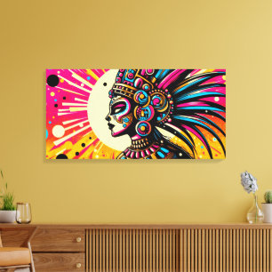 Chicomecōtl 3 leinwanddruck