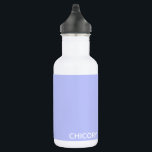 Chicoroer Blume Edelstahlflasche<br><div class="desc">Chicoroer Blume</div>