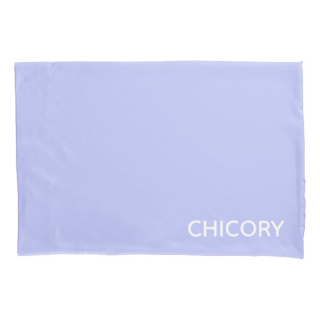 Chicoroer Blume Kissenbezug (Vorderseite)
