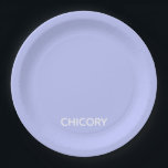 Chicoroer Blume Pappteller<br><div class="desc">Chicoroer Blume</div>