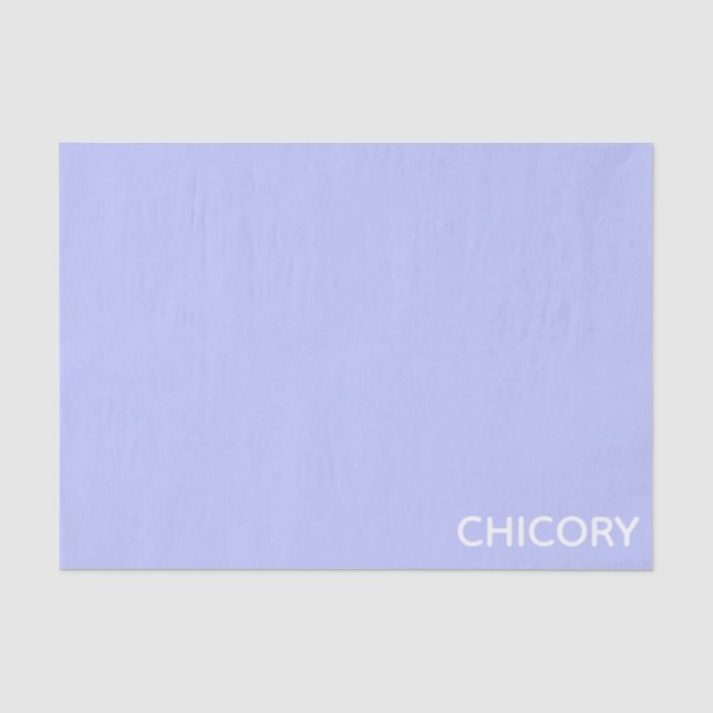 Chicoroer Blume Seidenpapier (Vorderseite)