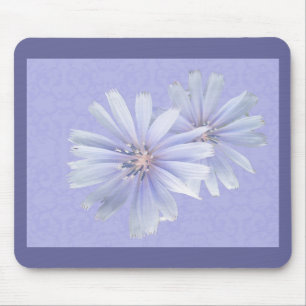 Chicoroer Wildblume Mousepad