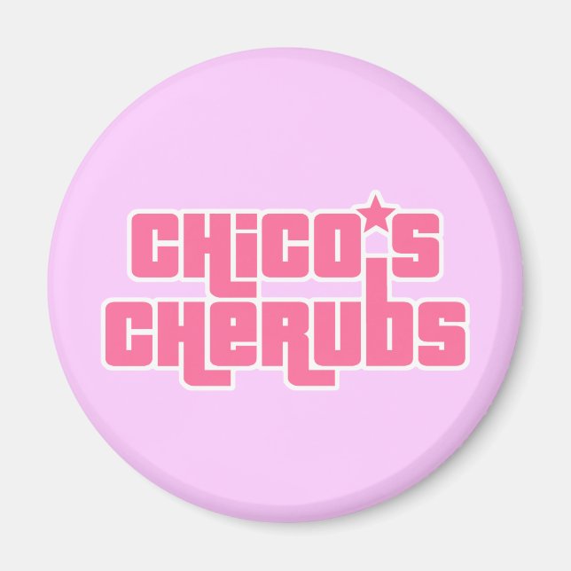 Chico's Cherubs Logo Magnet (Vorne)