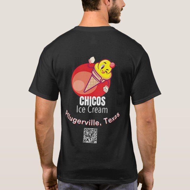 Chico's Ice Cream T - Shirt (Rückseite)