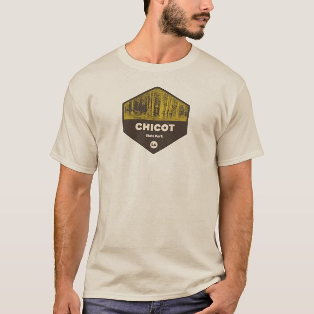 Chicot Staat Park Louisiana T-Shirt (Vorderseite)