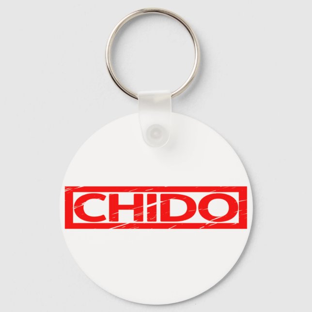 Chido Briefmarke Schlüsselanhänger (Vorderseite)