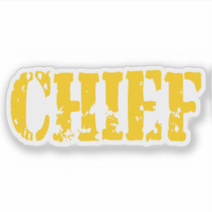 CHIEF AUFKLEBER