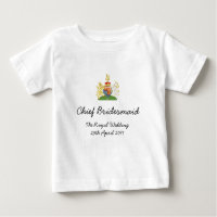 Chief Bridesmaid - lustige Royal Hochzeit Kinder T