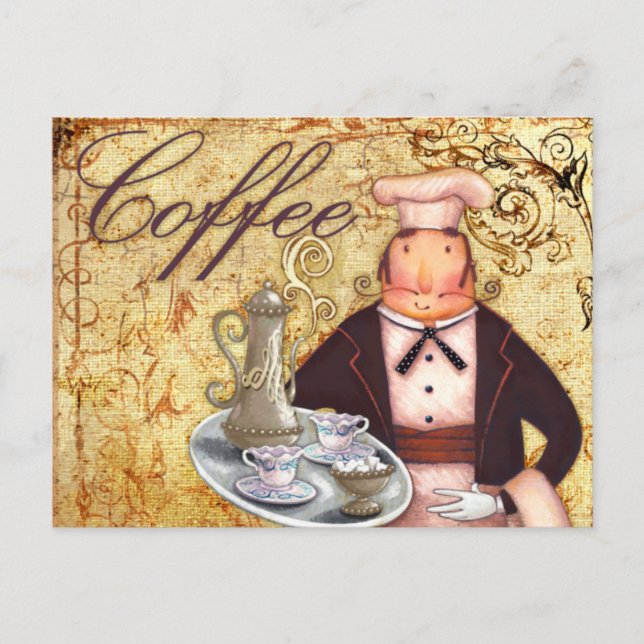 Chief Coffee Postkarte (Vorderseite)