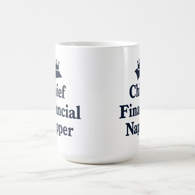 Chief Financial Napper  Kaffeetasse (Mittel)
