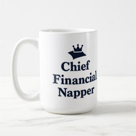 Chief Financial Napper  Kaffeetasse
