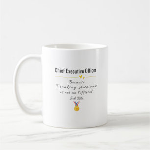 Chief Führungskraft Officer Kaffeetasse