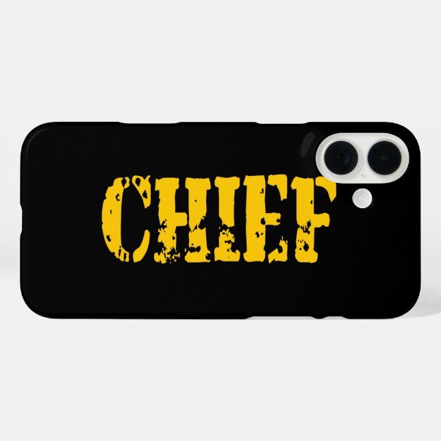 CHIEF iPhone 16 PLUS HÜLLE (Rückseite (Horizontal))