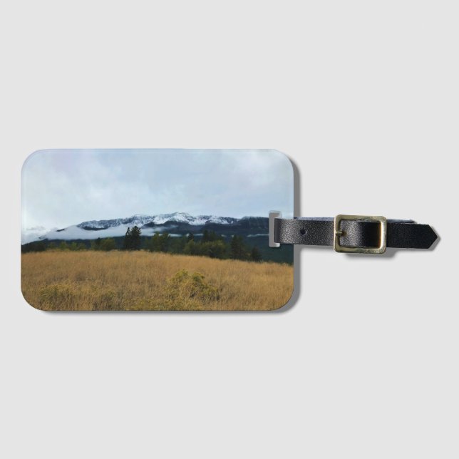 Chief Joseph Mountain Gepäckanhänger (Vorderseite (Horizontal))