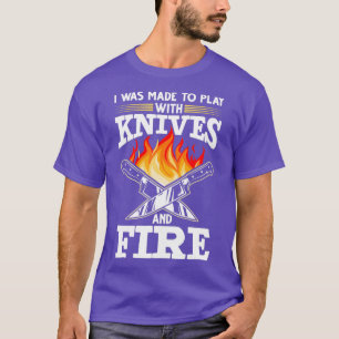 Chief Knife Cooking Saying Food Lover T-Shirt