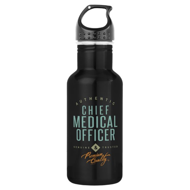 Chief Medical Officer Trinkflasche (Vorderseite)