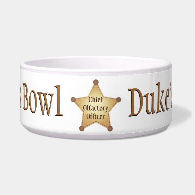 Chief Olfactory Officer Napf (Vorderseite)