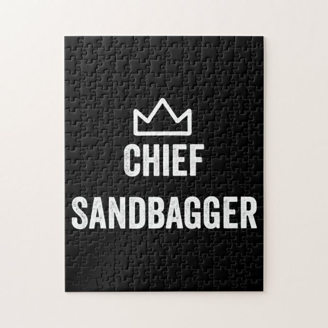 Chief Sandbagger Golf Meme Bjj Schach Sandbag (Vertikal)