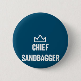 Chief Sandbagger Golf Meme Bjj Schach Sandbag Button