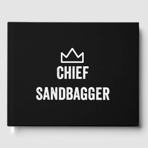 Chief Sandbagger Golf Meme Bjj Schach Sandbag Gästebuch