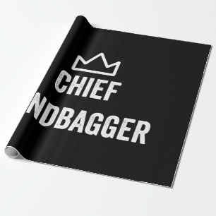 Chief Sandbagger Golf Meme Bjj Schach Sandbag Geschenkpapier